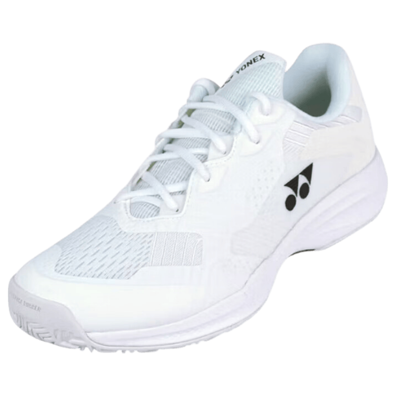 YONEX Badminton Shoes for Men, Suitable for All Court Types, Comfortable And Shock-Absorbing SHTSCWAEX White Size 43