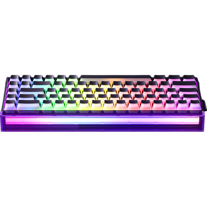 AULA HERO 68HE Magnetic Switch Keyboard RT Gaming Custom Mechanical Keyboard 68 Keys 8K Report Rate White Lighthouse Keycaps Jade Emperor Magnetic Switch