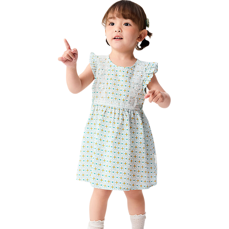 Balabala Baby Dress Children's Princess Dress Girls Summer 2025 Sweet Style [Mall Same Model] 200225111005
