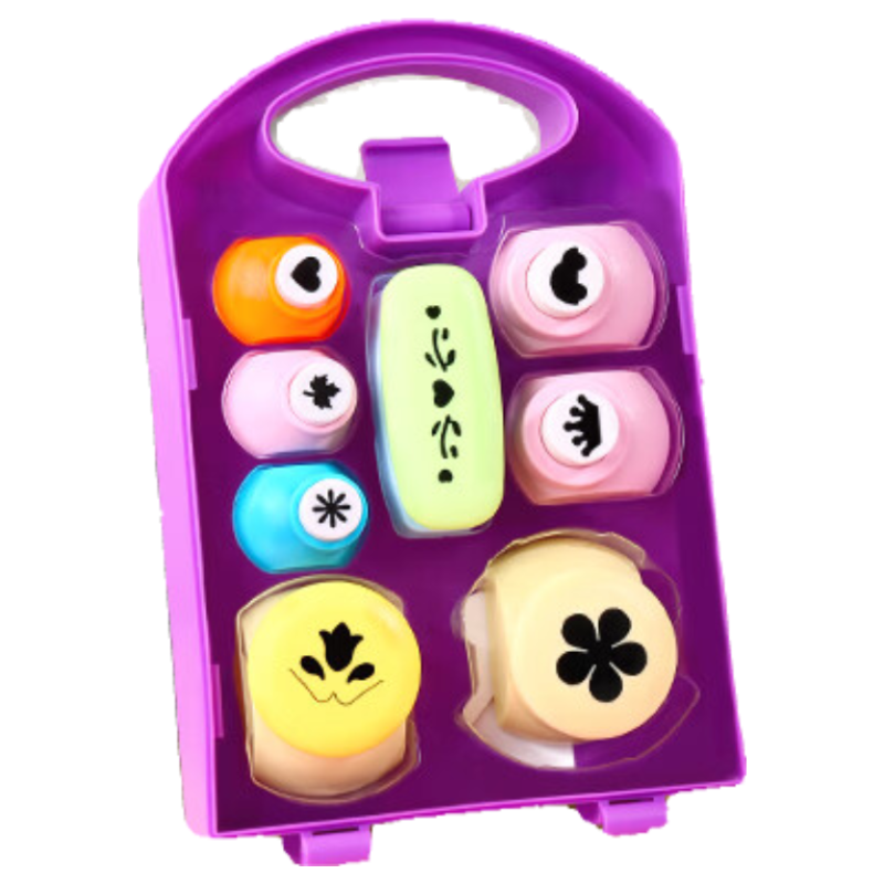 Shangmei Beibei Children's Embossing Tool Creative DIY Paper Cutting and Stamping Toy for Girls Ages 3-7-12 New Year Gift