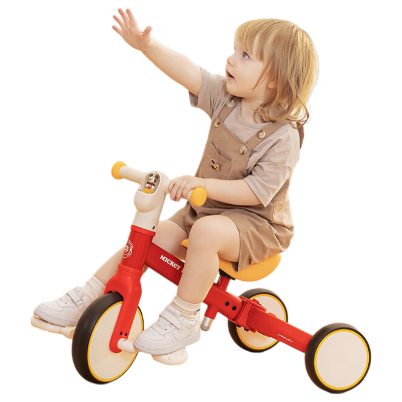 DISNEY Kids Tricycle Balance Bike 1-3-6 Years Toddler Pedal Bicycle Baby Birthday Gift Walker Push Bike