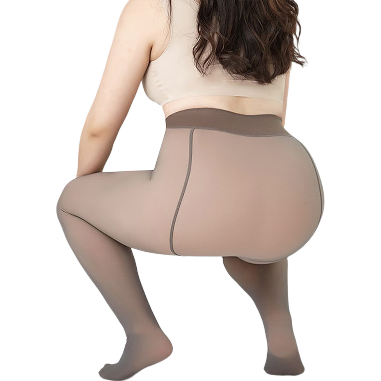 LangSha Sheer Mesh Leggings for Women, Thin Style for Spring And Autumn, Wearable Outside, Plus Size, Nude Feel Pantyhose, Seamless One-Piece Translucent Stockings for Wome