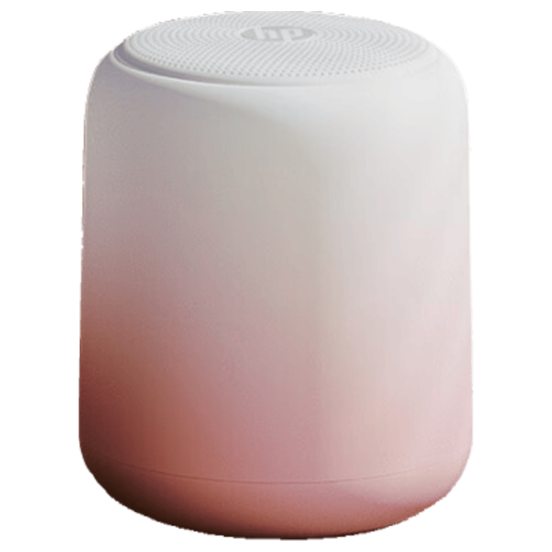 HP S07pro Bluetooth Speaker, Desktop Laptop Mobile Phone Speaker, Portable Outdoor Mini Wireless Connected Speaker, Pink