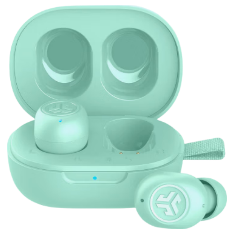 JLab JBuds Mini True Wireless Bluetooth Earphones, In-Ear Music Sports Gaming Sleep Mini Headphones, Compact And Portable, Compatible with Apple/iOS/Android, Mint Gree