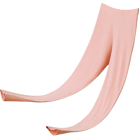 LangSha Women's Thermal Pants Autumn Winter Pure Cotton 10A Antibacterial Mite-Resistant Heated Base Layer Long Johns Cotton Wool Pants