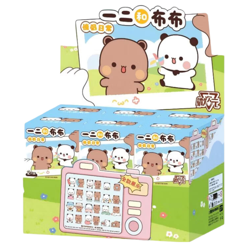 Microdimension Ichigo and Bubu Couple Daily Life Series 3 Blind Box Figure Car Decoration Toy Birthday Gift Single Box