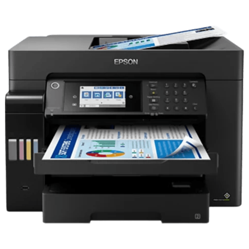 EPSON L15168 A3+ Color Inkjet Printer Office Automatic Duplex Printing Copying Scanning Fax Wired/Wireless All-in-One