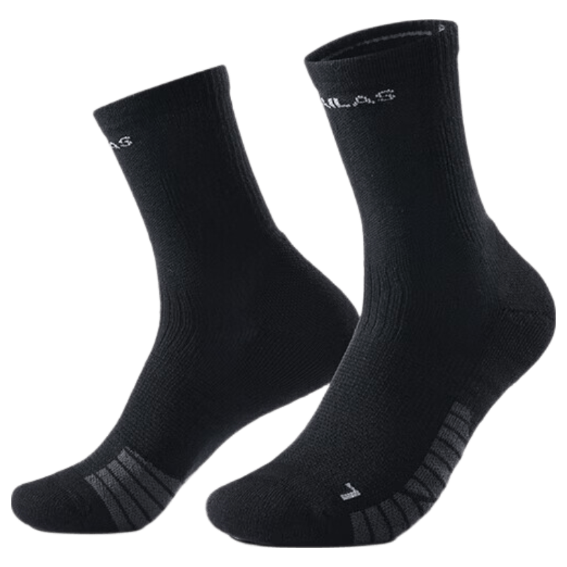 KAILAS Kailas Men's Heavy-Duty Mid-Top Hiking Socks KH2602101 Dark Cyan Black M