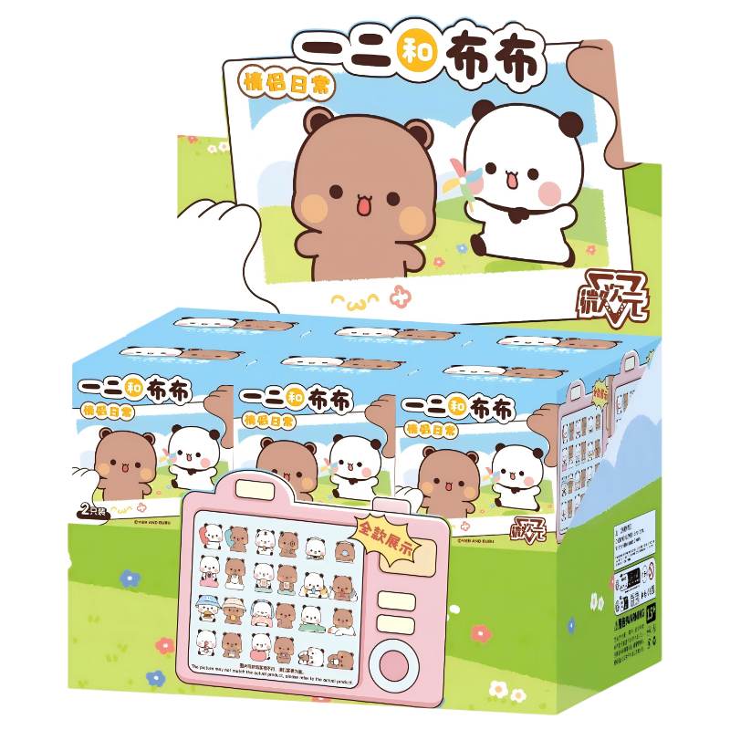 Microdimension Ichigo and Bubu Couple Daily Series 3 Blind Box Figure Car Decoration Toy Birthday Gift Box Set