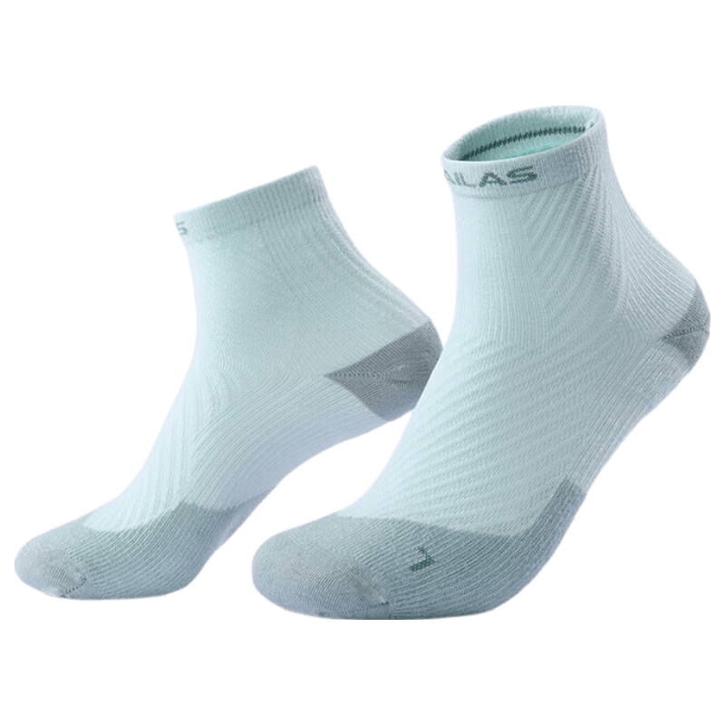 KAILAS Kailas Women's Low-Cut Sports Socks (2 Pairs) KH2602202 Sky Blue/Deep Sky Blue M