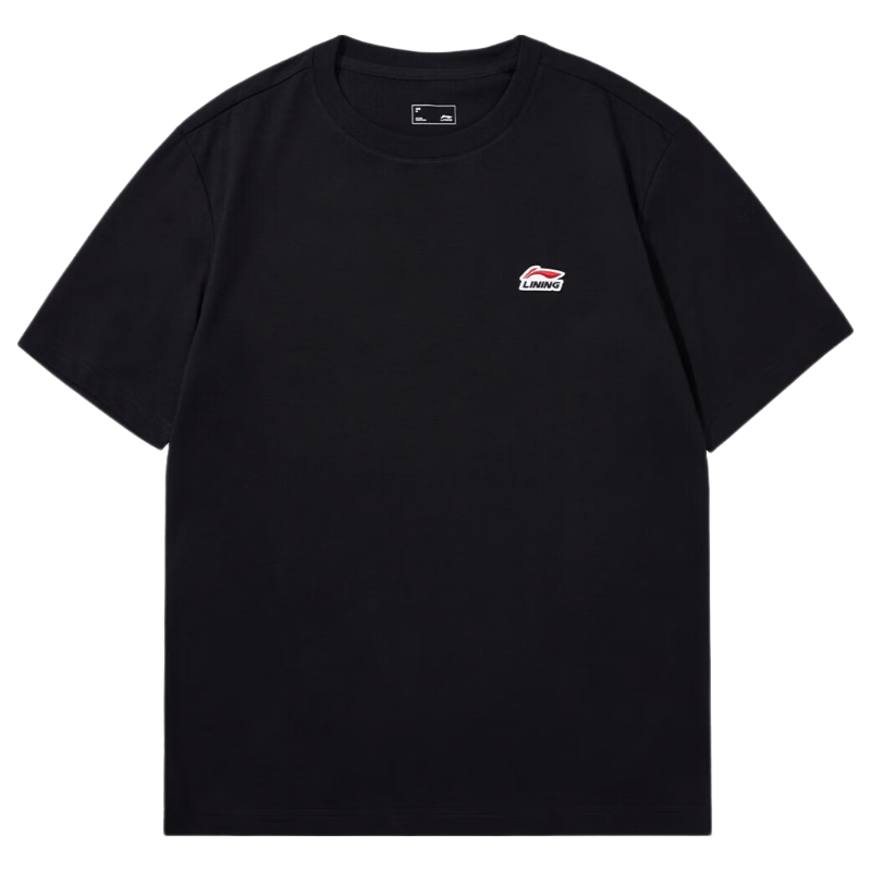 LI-NING Men's Summer Comfortable Lightweight Breathable Crew Neck Casual Fashion Versatile Sports T-Shirt