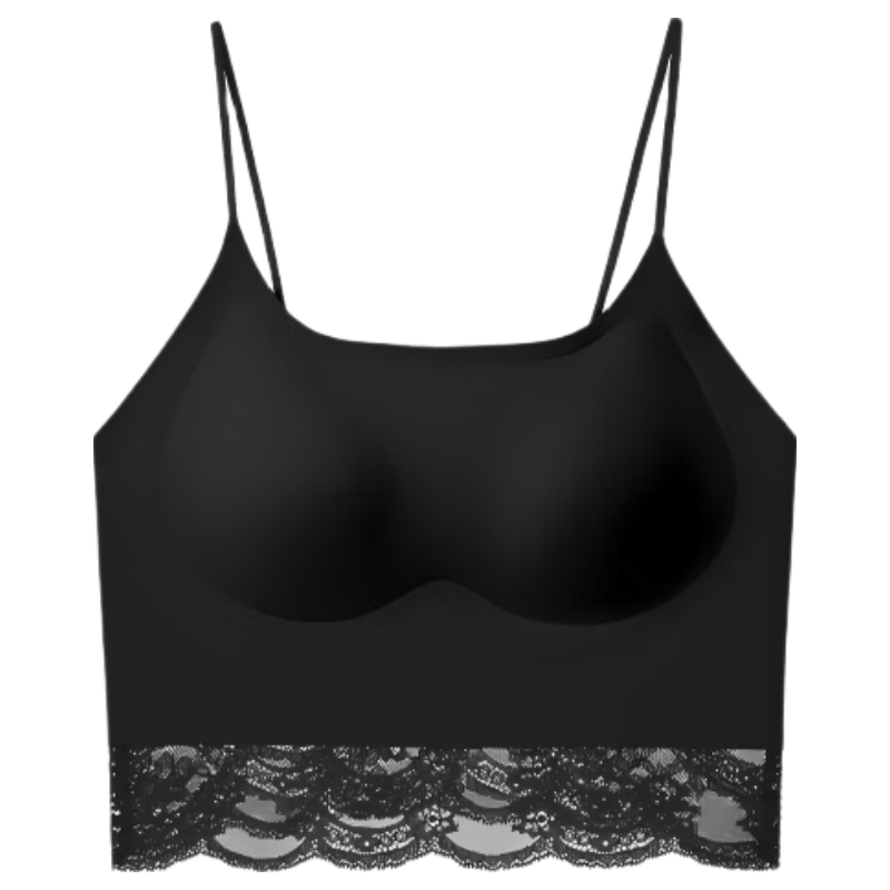 Manifen [Lace Aesthetics] Padded Camisole Women's Innerwear Outerwear Bra Beautiful Back One-Piece Vest