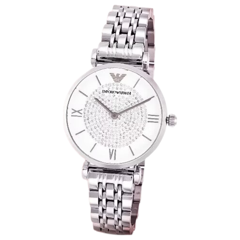 EMPORIO ARMANI Women's Watch, Starry Sky Quartz Wristwatch, Fashionable Birthday Gift Box for Girlfriend, AR1925