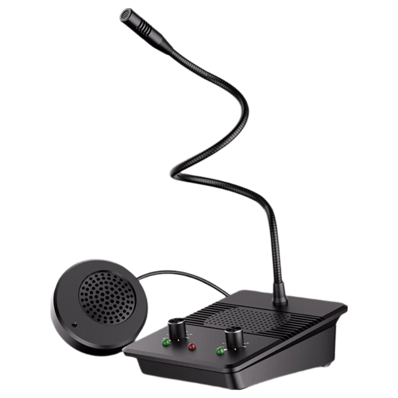 SE SOBAST FLCK-210 Window Two-Way Intercom for Hospital Bank Counter Station Post Office Restaurant Deli Stall Dedicated Intercom Microphone Amplifier
