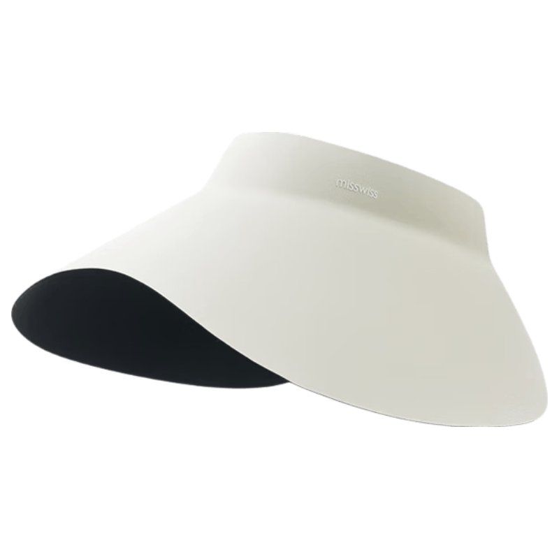 MissWiss QI Wei Style Sun Protection Hat UV Protection Sunshade Hat Open Top Sun Hat Coconut Brown