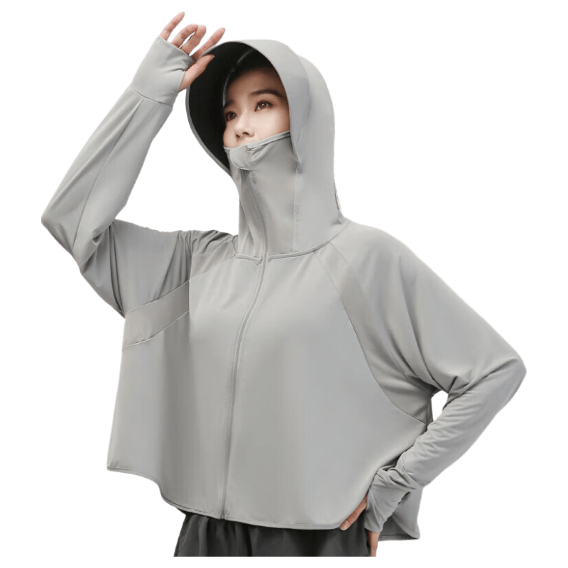 Siwangongli Ice Silk Sun Protection Clothing, UV Protection, Summer Skin Coat, Cycling Quick-Dry Jacket SWY6752
