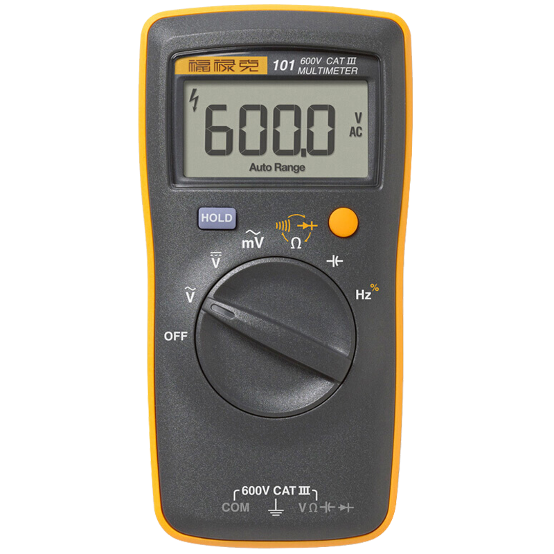 FLUKE F101Kit Handheld Digital Multimeter (With Magnetic Multimeter Pendant)