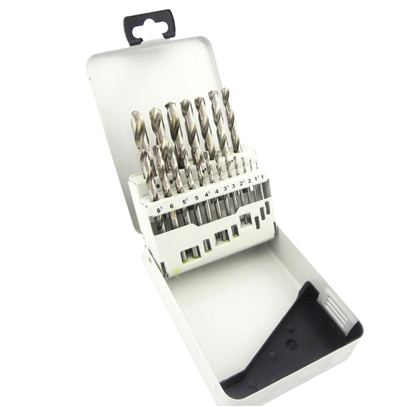 BOSCH High-Speed Diamond Core Drill Bit Set for Steel Rail, Metal Plate, And Angle Iron Drilling (19 Pieces) HSSG (Various Lengths)