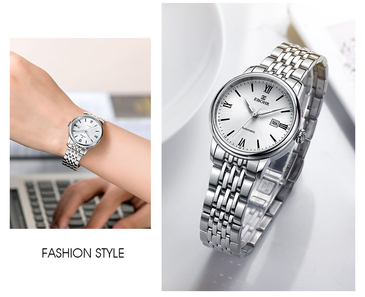 EBOHR Women's Master Series Watch, Exquisite Solid Mechanical Couple's Watch, Birthday And Holiday Gift, 36140121 6