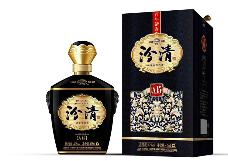 汾酒 春酿清 普品 汾酒股份公司出品 清香型白酒 48度 475ml/盒