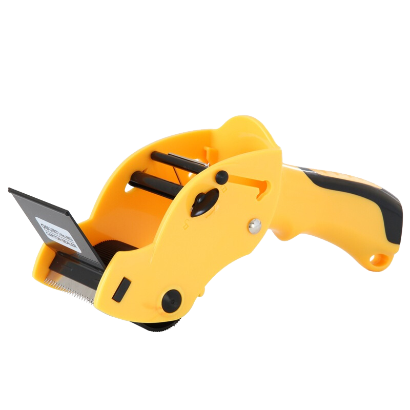 Deli Handheld Tape Dispenser Packing Tape Base for Tape Width up to 60mm Tape Cutter Office Supplies Color Random 803