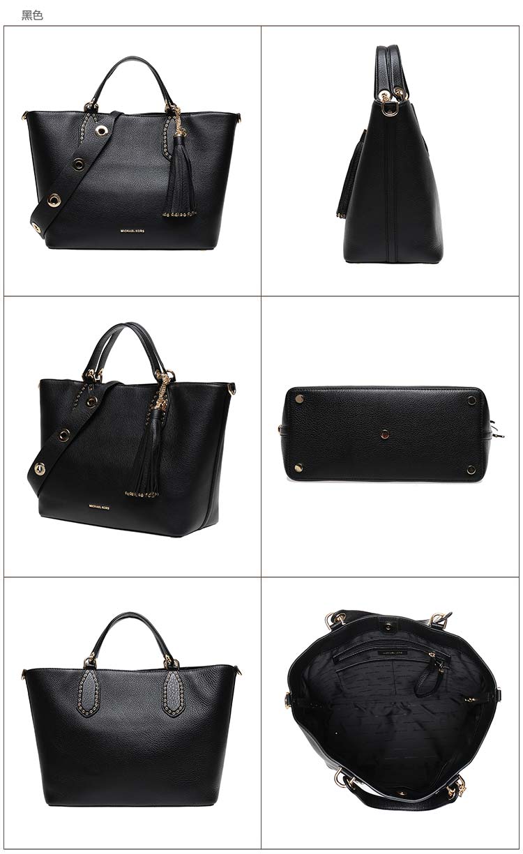 michael kors 迈克·科尔斯 mk女包 brooklyn系列红色牛皮大号女士