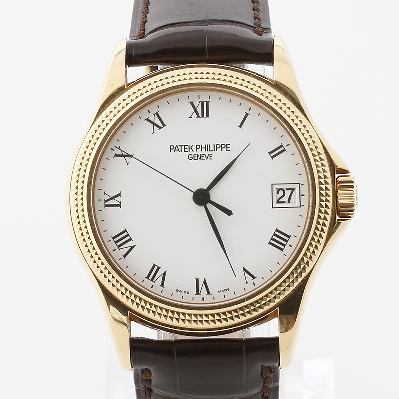 【二手95新】百达翡丽男表5117r自动机械18k玫瑰金针扣二手表钟表腕表