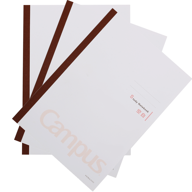 KOKUYO Campus Wireless Binding Notebook, Soft Cover Notebook, Blank Paper, A5/30 Sheets, 3 Books, WCN-CNB3339