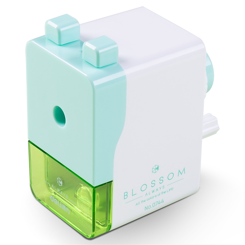 Deli Simple Student Pencil Sharpener, Automatic Lead Disposal, Stationery for Exams And Birthdays, Children's Birthday Gift for Boys And Girls