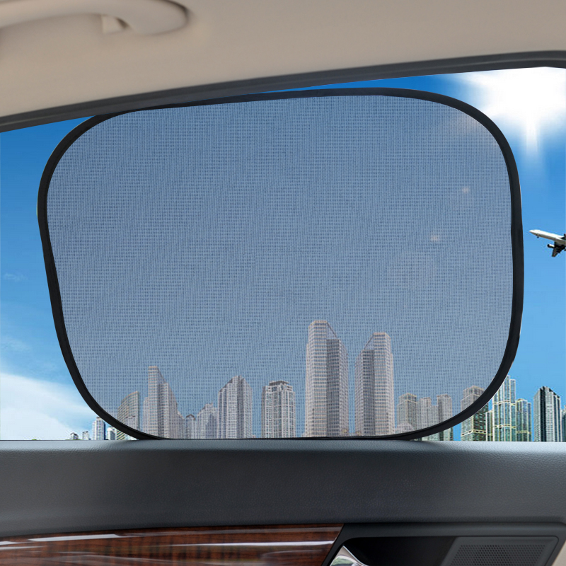 CarSetCity Car Sunshade Window Shade Sun Visor Heat Insulation Cooling Side Shield, No Suction Cup, Pair Installatio