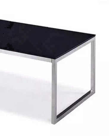 富翔 长茶几 玻璃单层茶几-京东