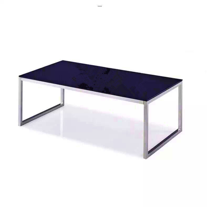 富翔 长茶几 玻璃单层茶几-京东