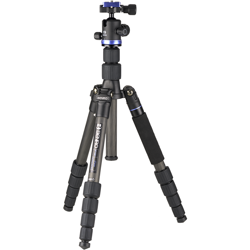 Benro Tripod IT19C DSLR Tripod Foldable And Adjustable Monopod Carbon Fiber Tripod Head Kit Portable Versio