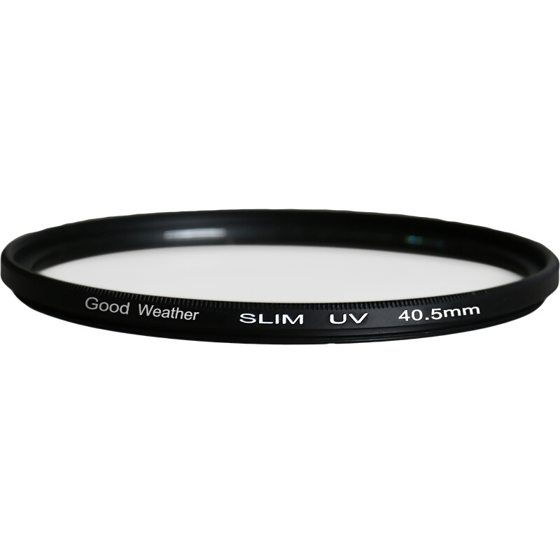 Good Weather 40.5mm Ultra-Thin Slim UV Filter, Suitable for Sony 6000L/5100L/Y/16-50mm, Nikon AW1, Samsung NX3300, And Other Mirrorless Camera Lenses