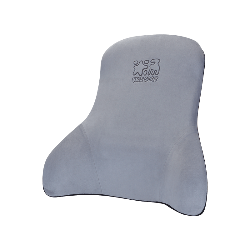 ICAROOM Car Lumbar Support, 7-Degree Memory Foam Back Cushion, Seat Pillow for Vehicles