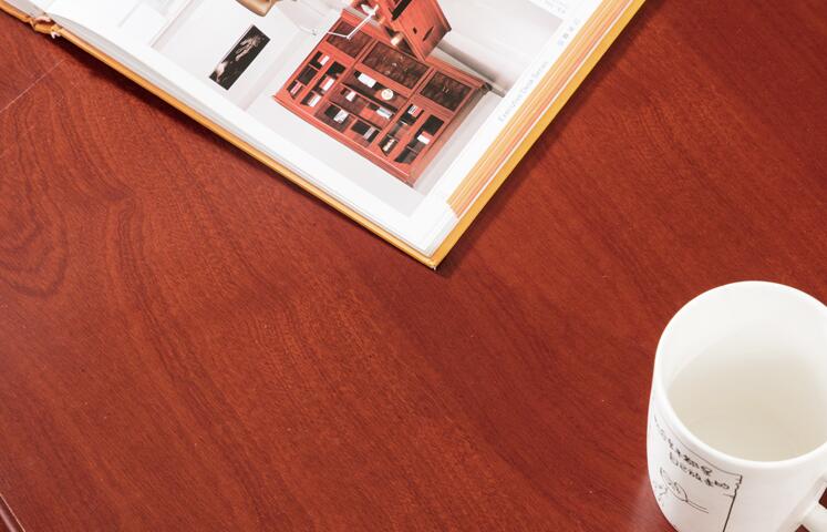 华旦 办公家具实木胡桃色茶几方形茶几  ZM-6601-京东