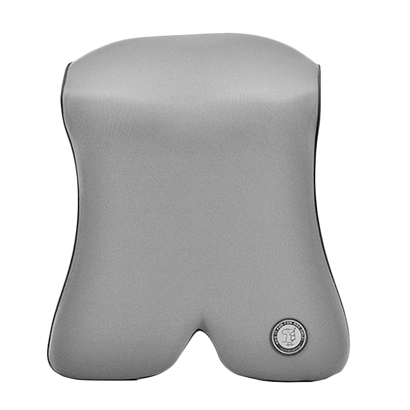 GiGi Car Headrest Memory Foam Neck Pillow, Adjustable Height Car Headrest Cushion Pillow, Gray