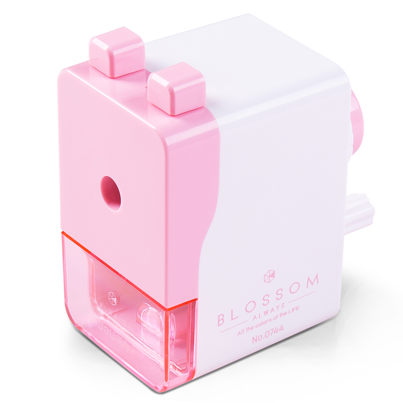 Deli Simple Student Pencil Sharpener, Automatic Lead Disposal, Stationery for Exams And Birthday Gifts, Children's Birthday Present for Boys And Girls