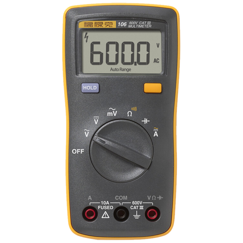 FLUKE F106 Handheld Digital Multimeter, High-Precision Electrical Meter, Multi-Function Meter, Universal Meter, Voltage And Current Meter