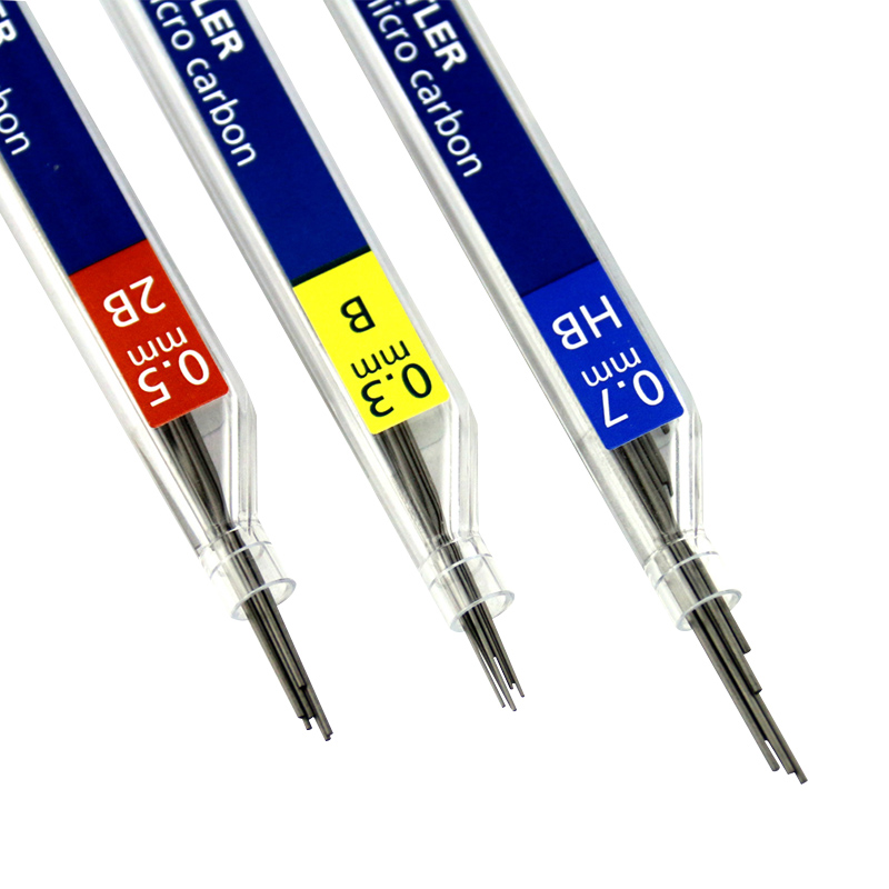 施德楼（STAEDTLER）自动铅笔替芯 B/0.5mm石墨铅芯 学生开学考试必备活动铅芯不易断250-12根/盒