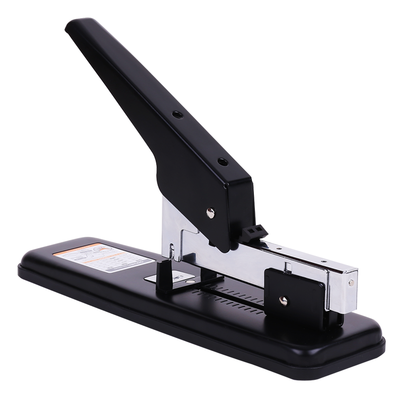 Deli (Deli) 100-Page Heavy-Duty Stapler, Large And Thick Stapler, Compatible with 23/6~23/13 Staples, Office Supplies, Black 33349
