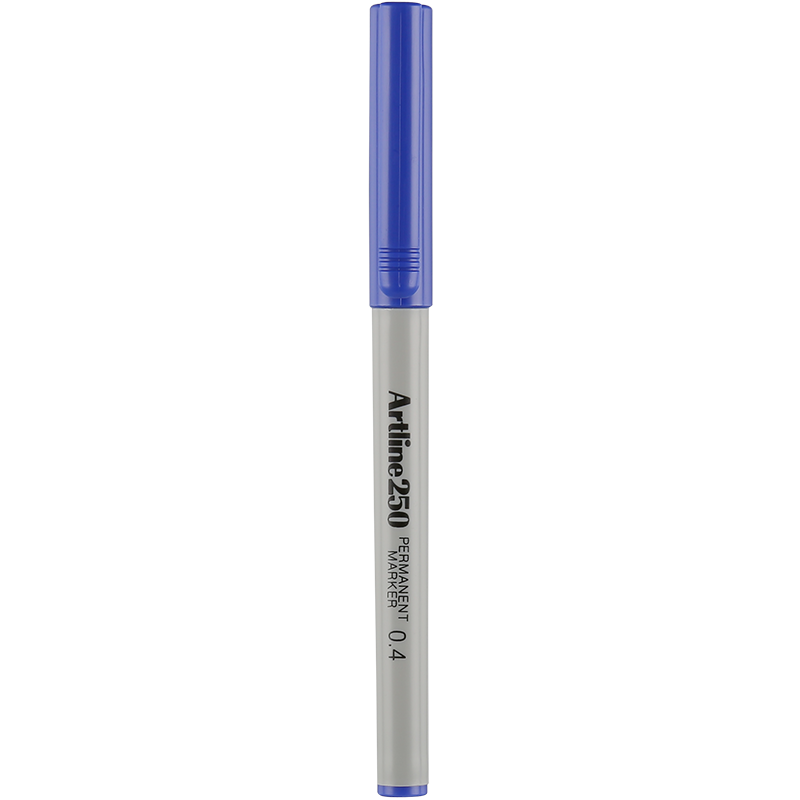 [Back to School Essential] Shachihata Artline Office Meeting Quick-Drying Oil-Based Waterproof Non-Fading Milk Storage Bag Marker Pen Signing Pen Round Tip 0.4mm Blue EK-250