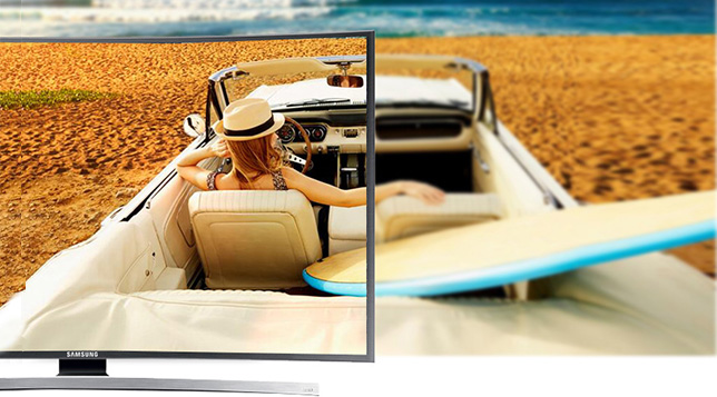 三星(SAMSUNG) UA55JU7800JXXZ 55英寸 4K高清3D智能曲面电视