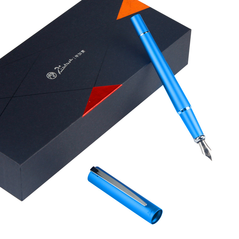Перьевая ручка Pimio VandeRo Series 962 Nebula Blue, 0.5 мм, подарочный набор