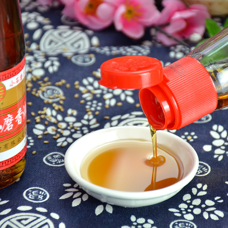 崔字牌小磨香油礼盒 218mL*4瓶 传统水代法 火锅油碟 蘸料 中华老字号