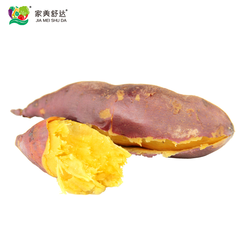 京鲜生&家美舒达 山东 黄心蜜薯 红薯 地瓜2斤小果 出口级 新鲜蔬菜