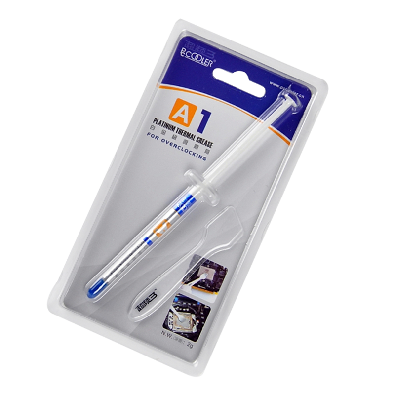 PCCOOLER A1 CPU Thermal Grease (Thermal Paste for CPU/GPU Cooling, Desktop and Laptop Silicone, with Spatula)