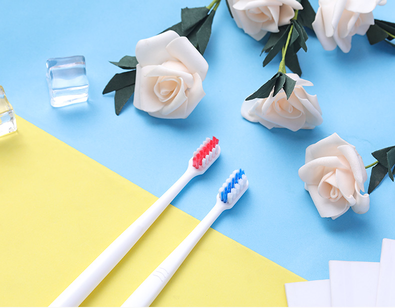 Jijianshenghuo Ultra-Soft Gentle Care Fluffy Silk Maternity Sensitive Special Soft Bristle Wide-Head Gum Protection Toothbrush, 2 Pieces for Women And Me 1
