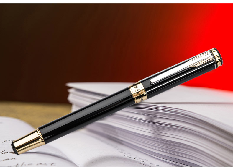 HERO Fountain Pen/signature Pen 7006, Student Office Calligraphy Practice Fountain Pen, Business Gift, EF Nib, Red 2