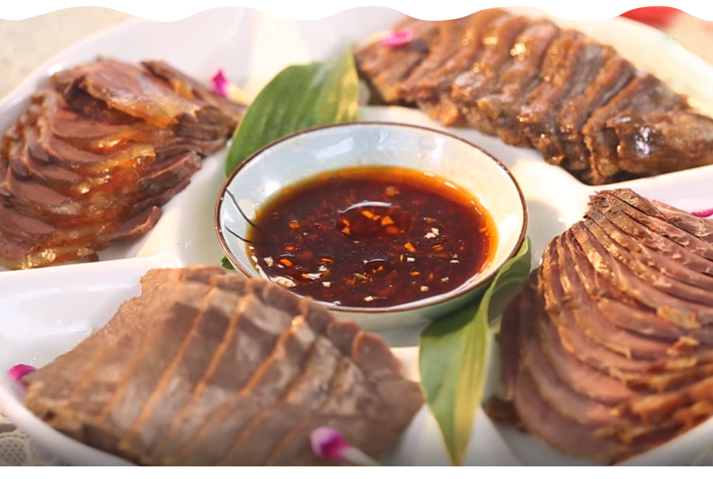 汇柒鲜 椒香牛舌 150g/袋 酱牛舌肉卤味熟食下酒菜休闲零食 锡盟牛肉